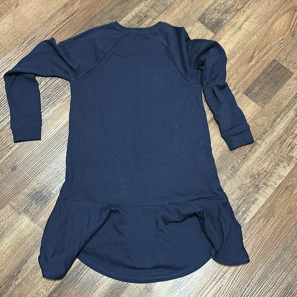 Ralph Lauren Navy Dress with Polo Bear Graphic